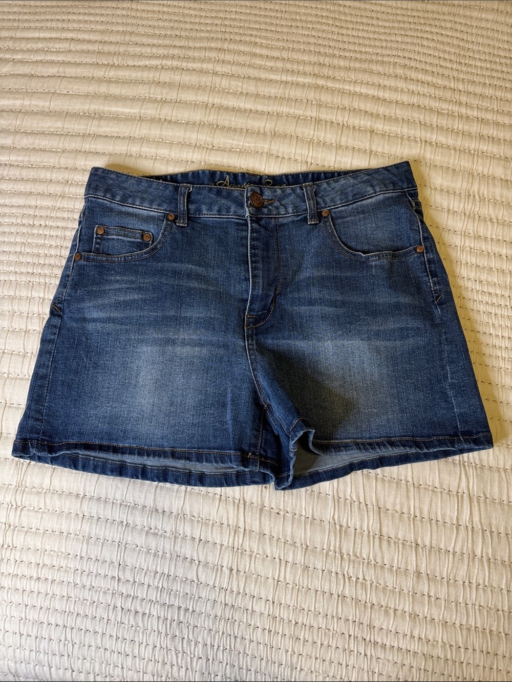 American Rag Medium Wash Denim Shorts